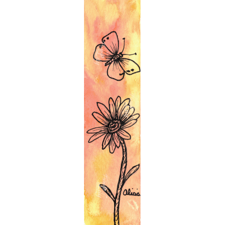 Butterfly and Flower: Serenity of Nature