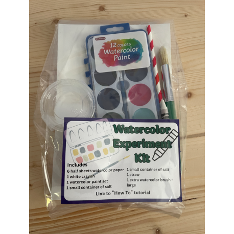 Kids Watercolor Experiment Kit