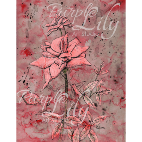 Red and Black Roses