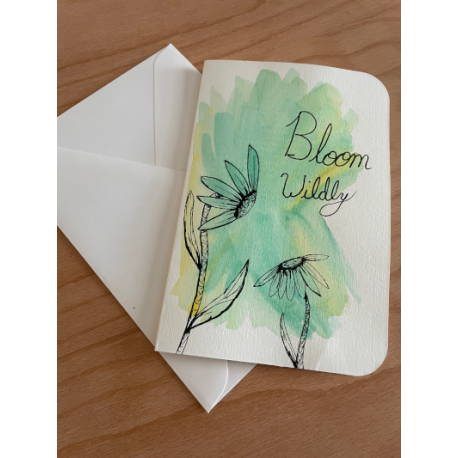 Bloom Wildly Greeting Card