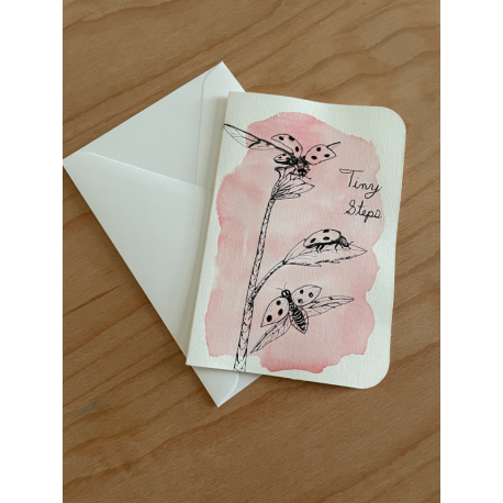 Tiny Steps Greeting Card