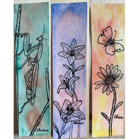 Set of Three: Serenity of Nature Bookmark