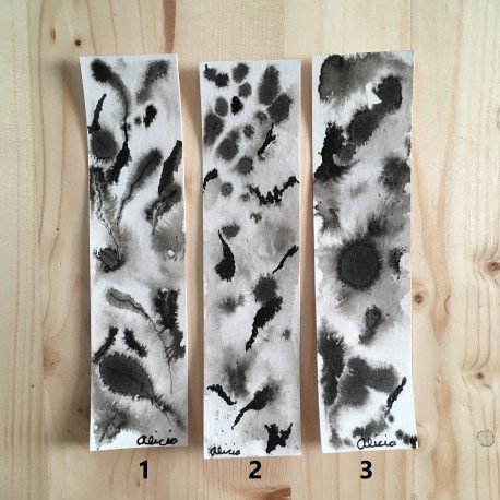 Set of Three: Ink Spots Bookmarks