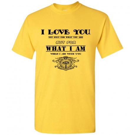 Gildan Short-Sleeve T-Shirt - I Love You...