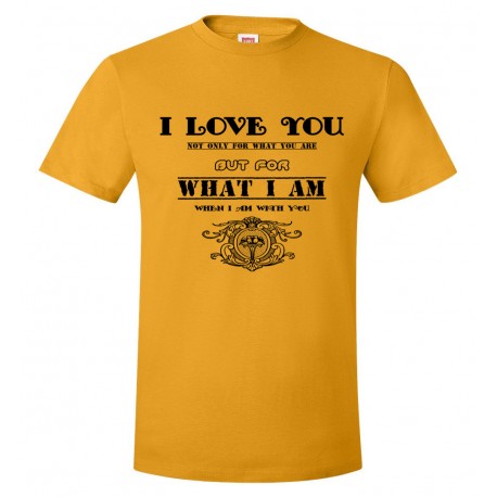 Hanes Nano-T T-Shirt - I Love You...