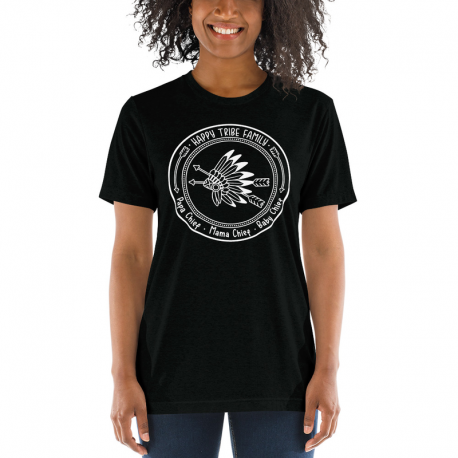 Happy Tribe Woman's Short Sleeve Tshirt, Tees for Woman, RadicalKidz Tribe