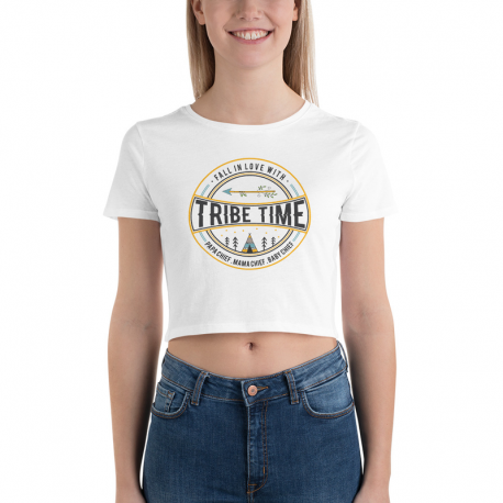 Tribe Time Women’s Crop Tee