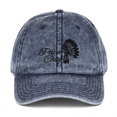 Papa Chief Vintage Cotton Twill Cap