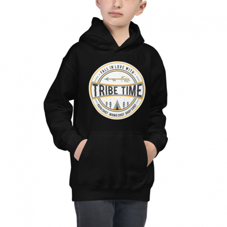 Tribe Time Unisex Kids Hoodie