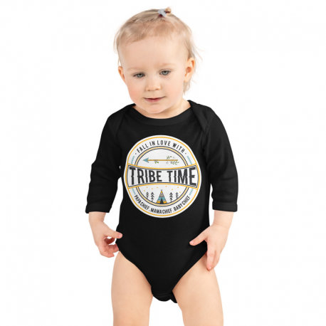 Tribe Time Infant Long Sleeve Bodysuit