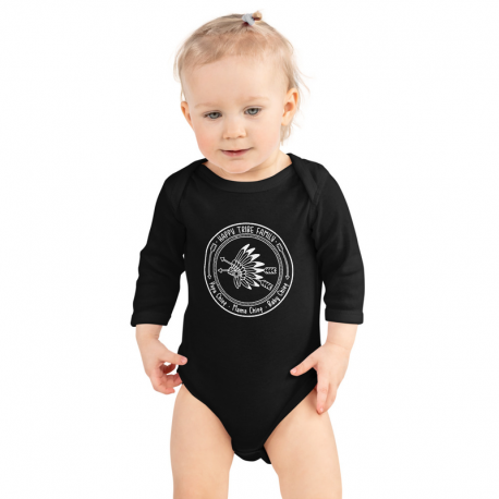 Happy Tribe RadicalKidz Tribe Grear Infant Long Sleeve Bodysuit