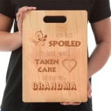 Grandma's Cutting Board  Spoiled By Grandma
