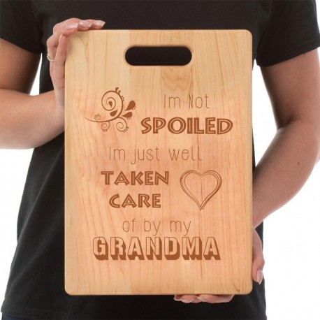 Grandma's Cutting Board  Spoiled By Grandma