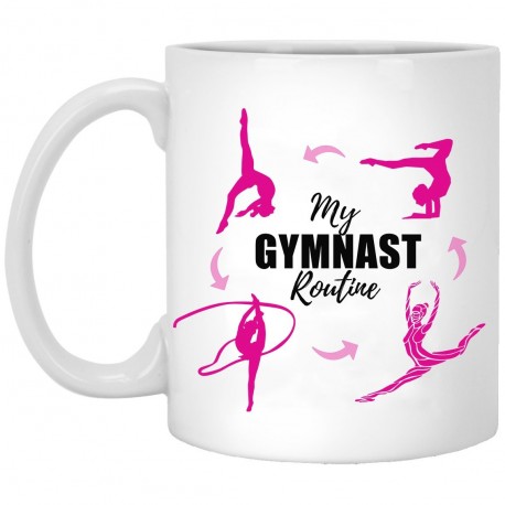 My Gymnast Routine  11 oz. White Mug