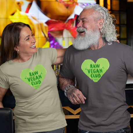 Raw Vegan Club Unisex Organic Cotton T-Shirt