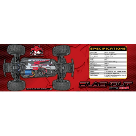 redcat blackout xte brushless