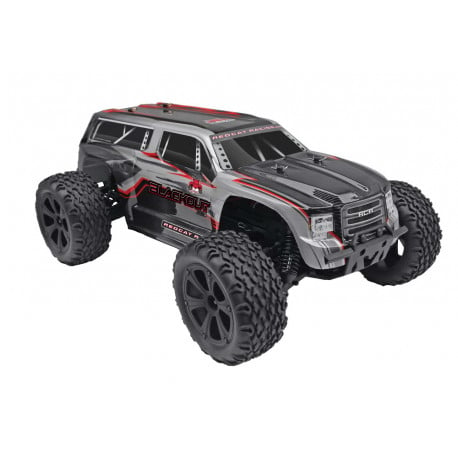 Redcat Racing Blackout XTE 1/10 Scale Electric Monster Truck Silver SUV