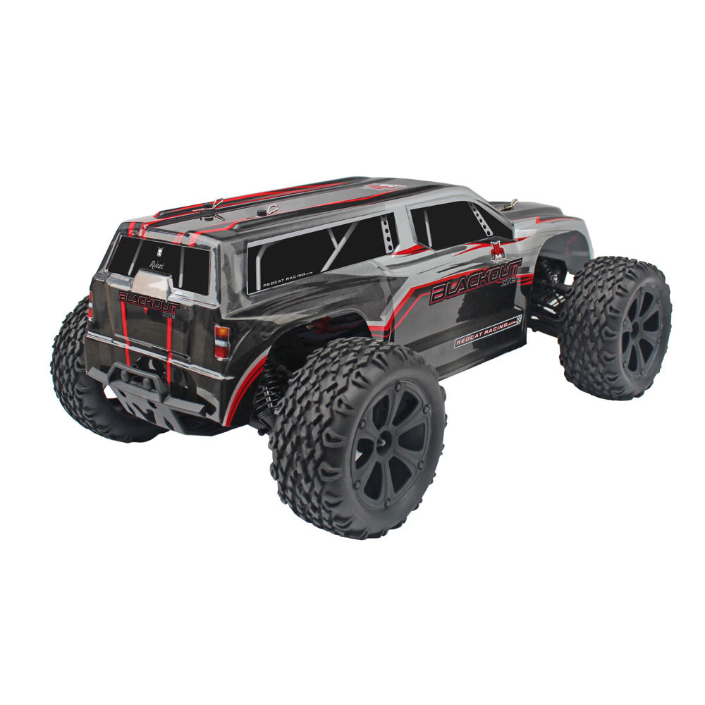 Redcat Racing Blackout XTE 1/10 Scale Electric Monster Truck Silver SUV Redcat Racing Blackout XTE 1/10 Scale Electric Monster Truck Silver SUV