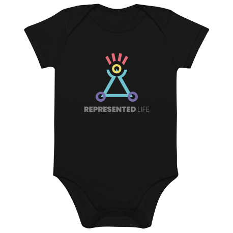 Represented Life - organic cotton baby bodysuit