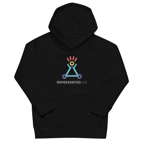 Represented Life - kids eco hoodie