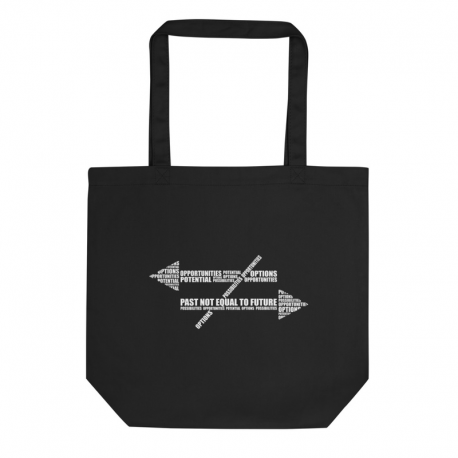 Past Not Equal to Future - eco tote bag