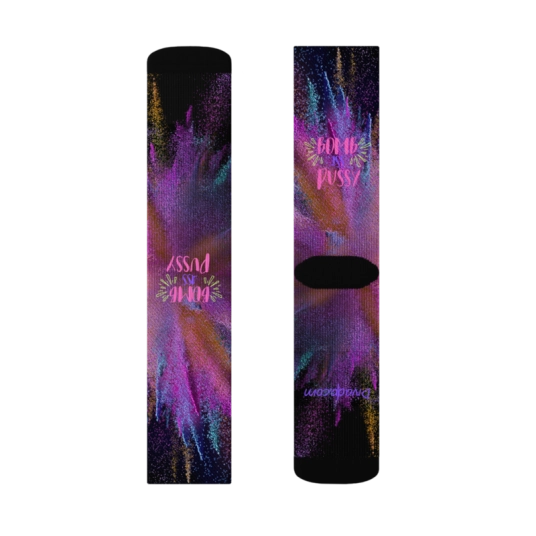 Bomb Ass Pussy Unisex Crew Socks