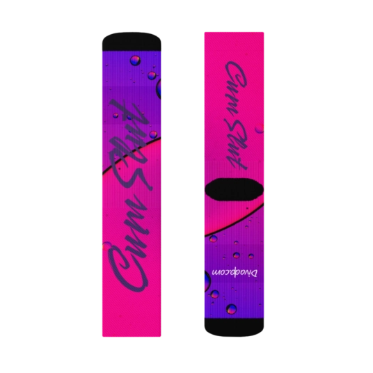 Cum Slut Crew Unisex Crew Socks