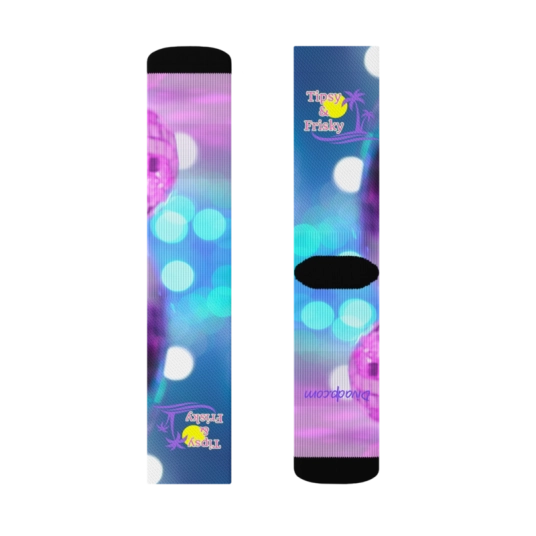 Tipsy and Frisky On Unisex Crew Socks