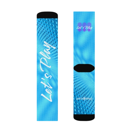 Let's Play Unisex Crew Socks
