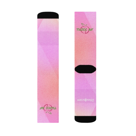 THICC AF Unisex Crew Socks