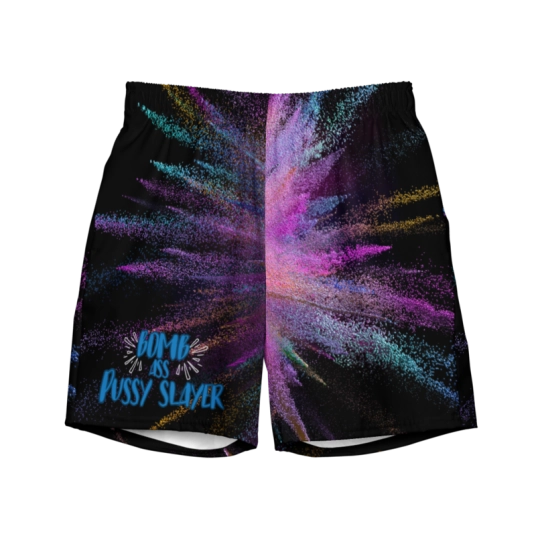 Bomb Ass Pussy Slayer Swim Trunks