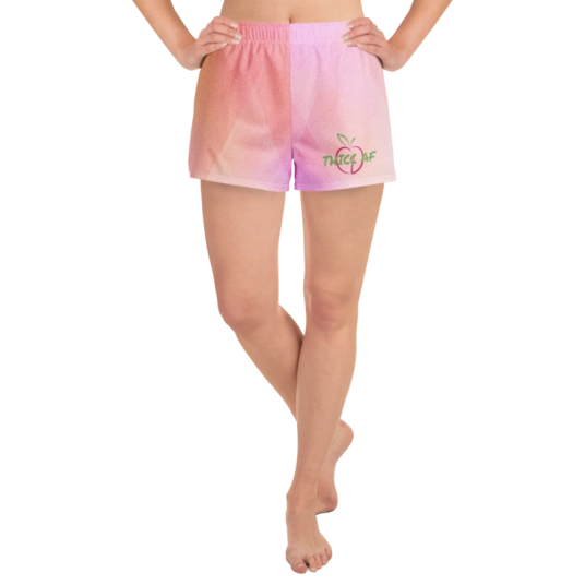 THICC AF Pink/Green Shorty Shorts