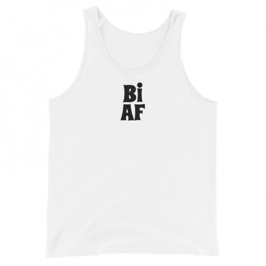 BI AF Black DTG On Unisex Tank Top