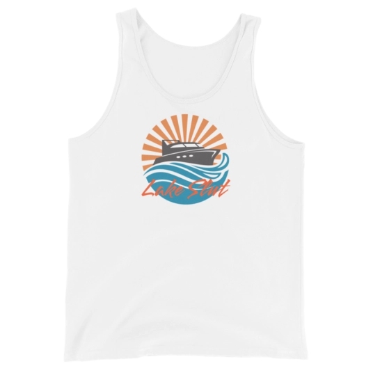 Lake Slut Orange DTG On Unisex Tank Top