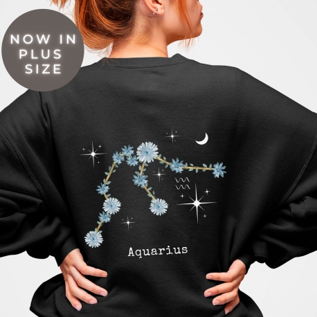 Aquarius Zodiac Sweatshirt