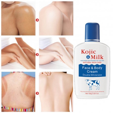 Kojic Milk Bleaching Face Body Cream