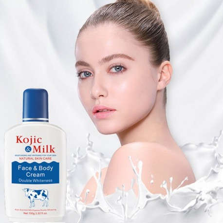 Kojic Milk Bleaching Face Body Cream