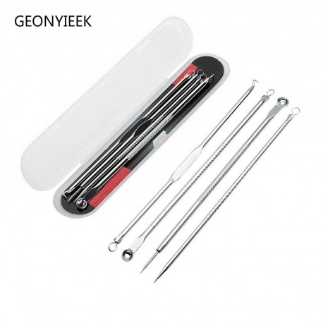 4pcs/set Dual Heads Acne Needle 