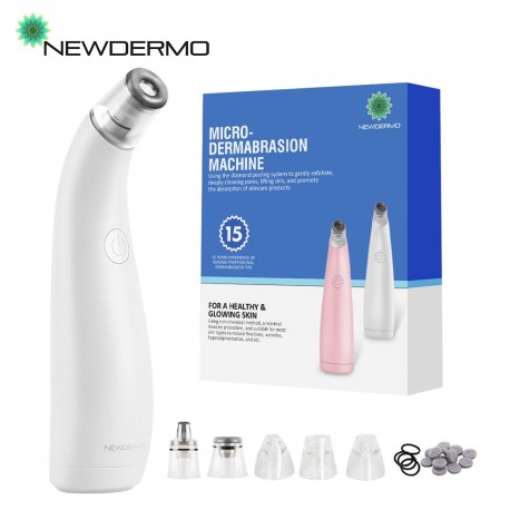 NEWDERMO Diamond Microdermabrasion Machine & Blackhead Remover 