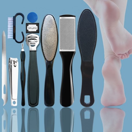 10 in 1 Professional Foot Care Kit Pedicure Tools 