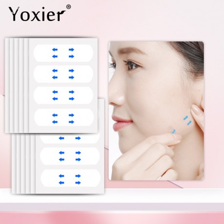 40PCS Thin Face Stickers