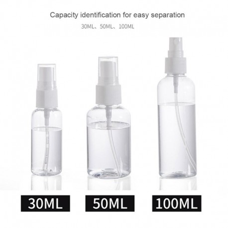 1PC Transparent Empty Spray Bottles 