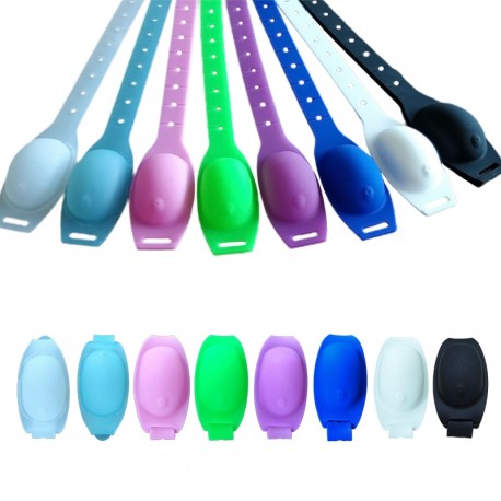 Disinfectant for family Wristband Hand Dispenser Wearable Hand Sanitizer Dispenser Pumps Disinfect Wash Hand Gel Bracelet Pumps