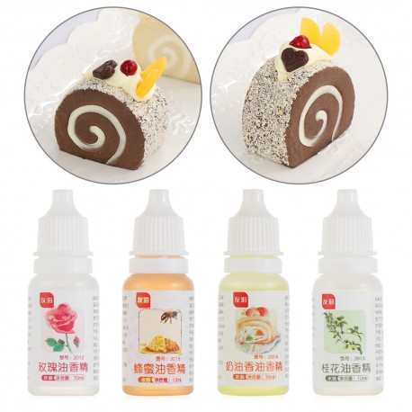 10ML Handmade Food Grade Aroma Food Fragrance Drinks Jelly Candy Edible Essence Used For Baking /Biscuits/Dairy  Pastry Tools