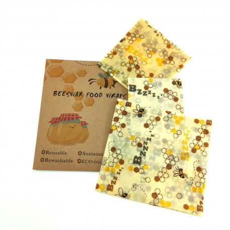 Zero Waste Reusable Storage Wrap Sustainable Organic Sandwich 
