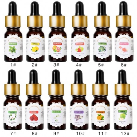 10ml Water-soluble Flower Fruit Essential Oil 