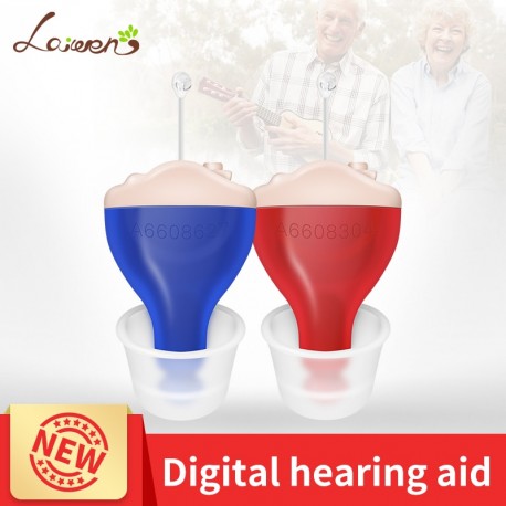 Digital Hearing aid in the Ear Intelligent Audifono Programmable Sound Amplifier Care Ear for Elderly Free Shipping Dropshipping