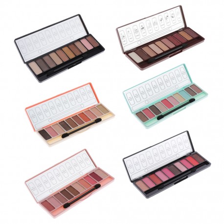 10 Colors Eyeshadow, Long Lasting Eye Shadow Palette 