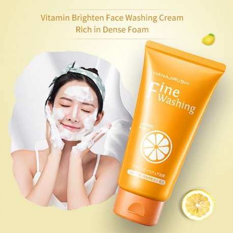 HANAJIRUSHI Vitamin C Facial Cleanser