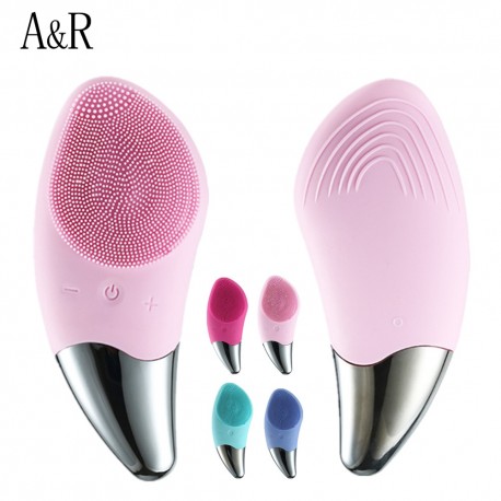 Facial Cleansing Brush Face Deep Wash Usb Brosse Visage Nettoyante Electrique Beauty Skin Care Sponge Sonic Anti Aging Tools